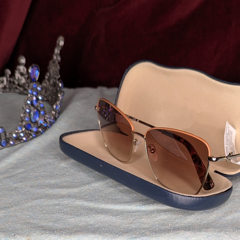 Stylish Brown Sunglasses with Case